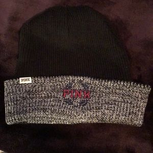 Pink brand Reversible Beanie